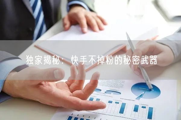 独家揭秘:快手不掉粉的秘密武器
