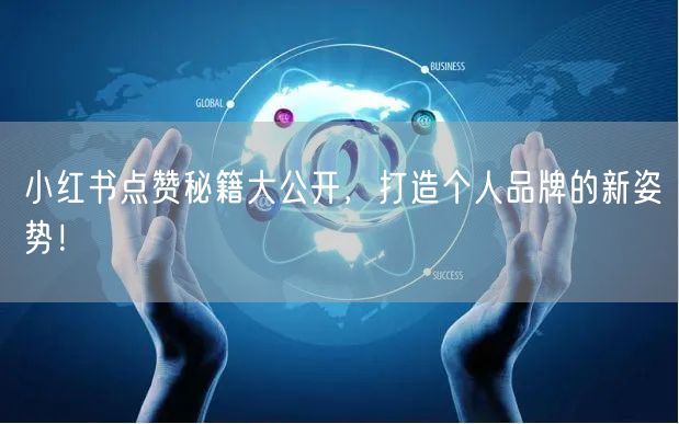 小红书点赞秘籍大公开,打造个人品牌的新姿势!