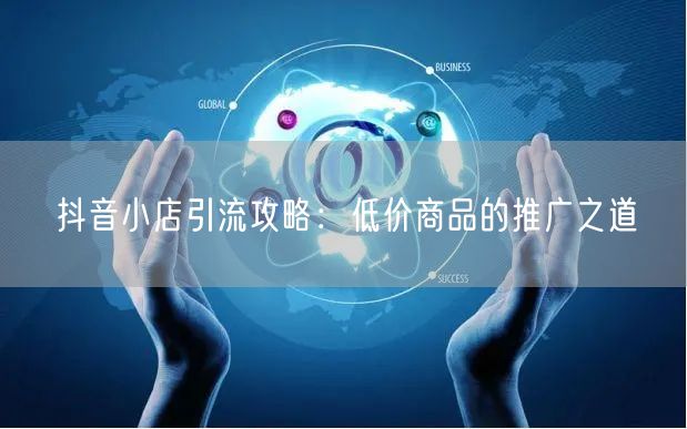 抖音小店引流攻略:低价商品的推广之道